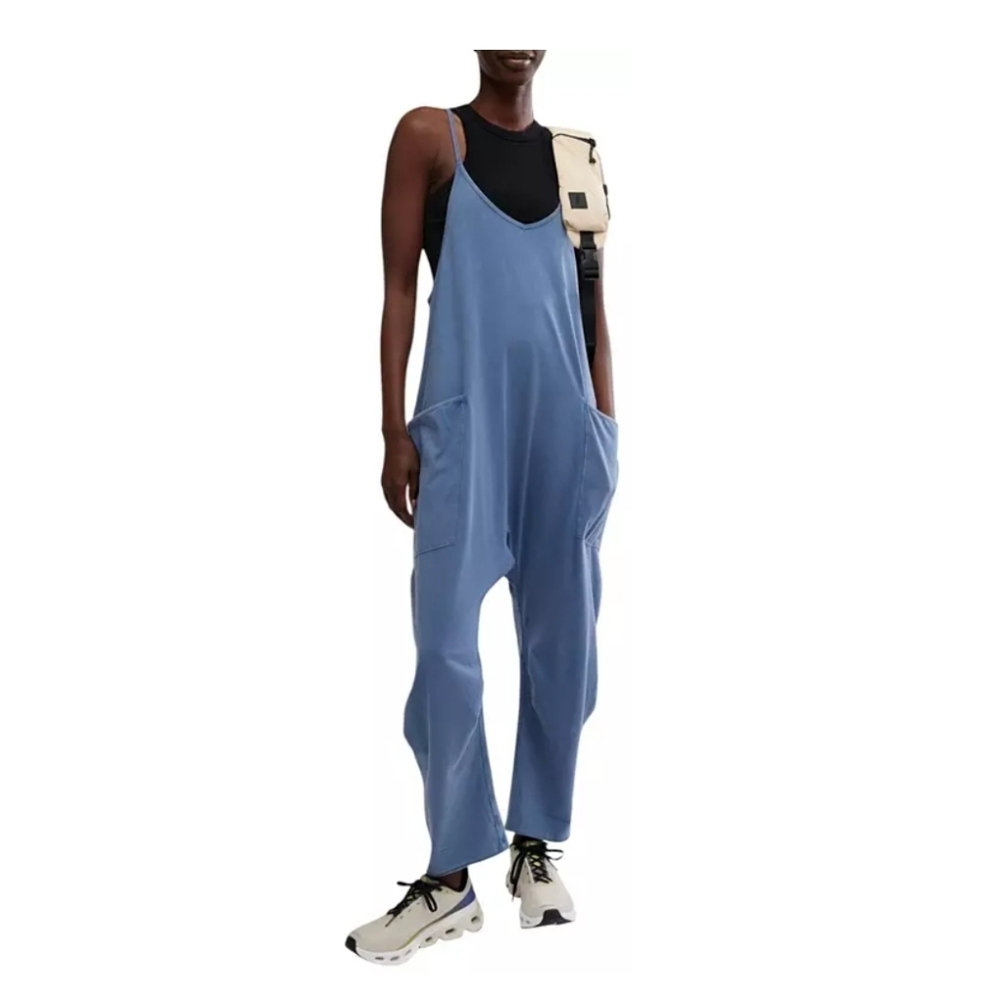 FP Movement by Free People Blue Jumpsuit Large